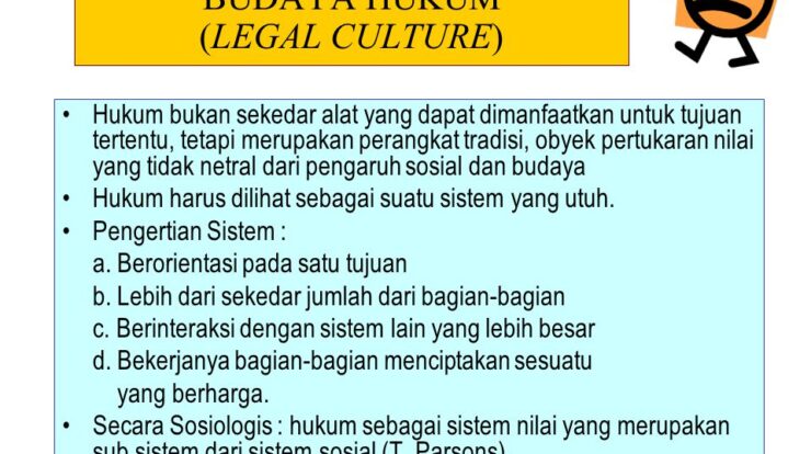 Budaya Hukum di Indonesia: Contoh dan Peranannya di Masyarakat