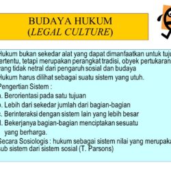 Contoh Budaya Hukum di Indonesia