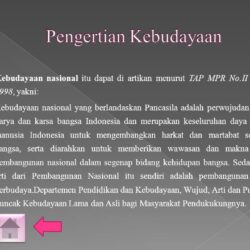 Pengertian dan Makna Kebudayaan Nasional di Indonesia