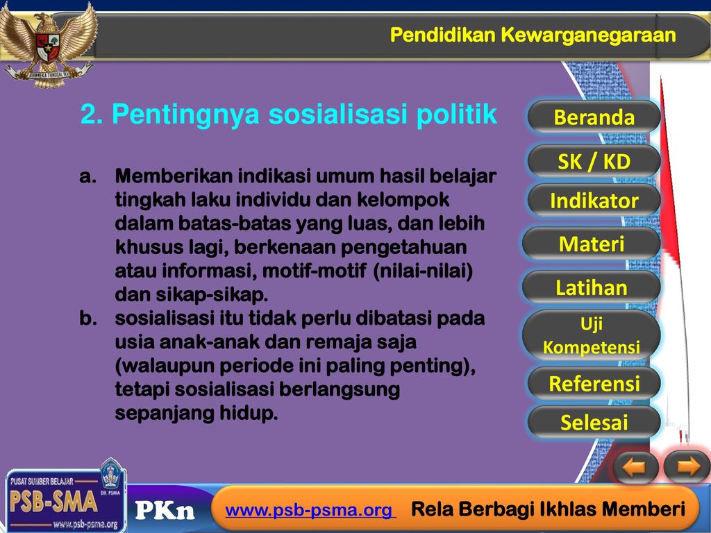 Pentingnya Sosialisasi Politik Bagi Pengembangan Budaya Politik ...