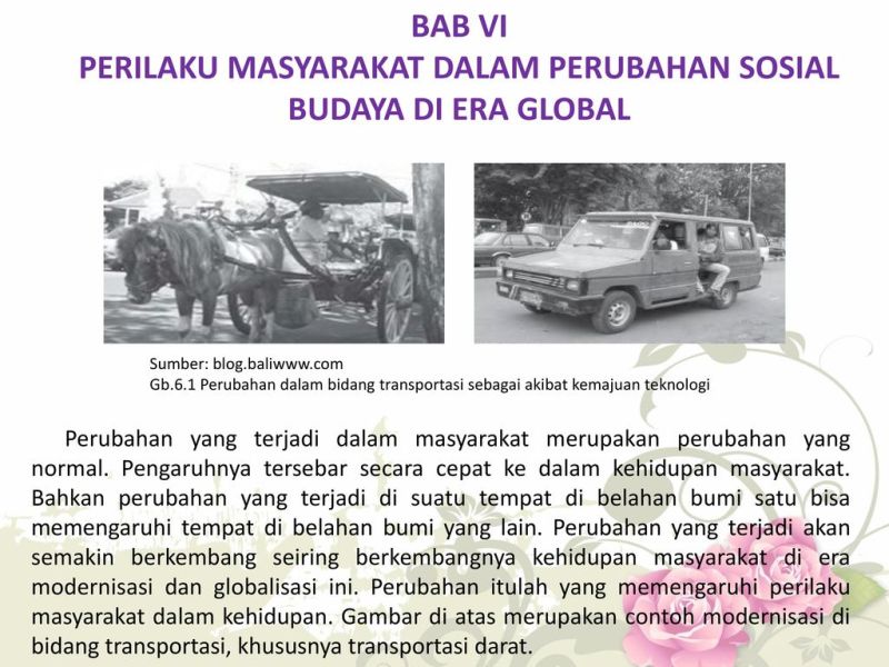 Perubahan Sosial Budaya Dalam Era Globalisasi - Situs Budaya