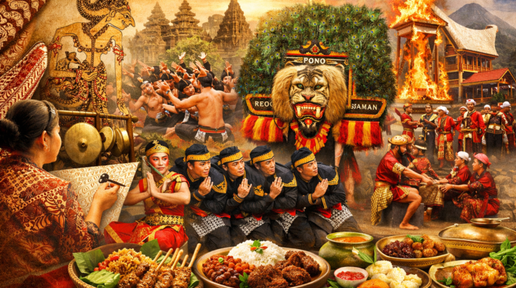 Warisan Tradisi Indonesia yang Kaya Nilai Seni, Spiritual, dan Identitas Bangsa