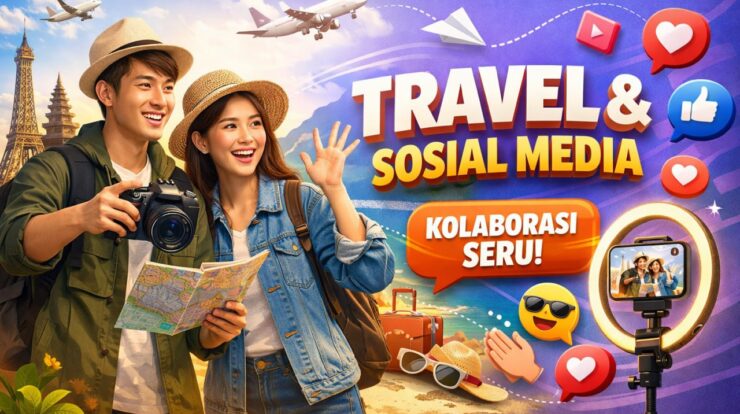 Kolaborasi Sosial Media: Strategi Memperluas Jangkauan Konten Travel