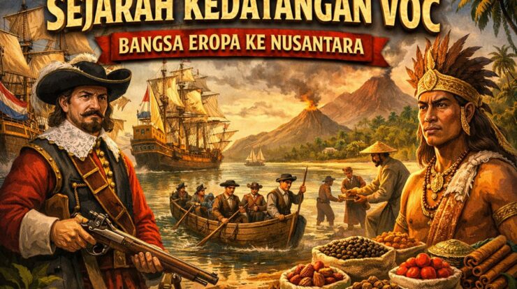 Perjalanan Awal VOC Menuju Wilayah Indonesia
